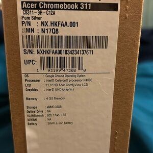 Acer Chromebook 311 11.6
